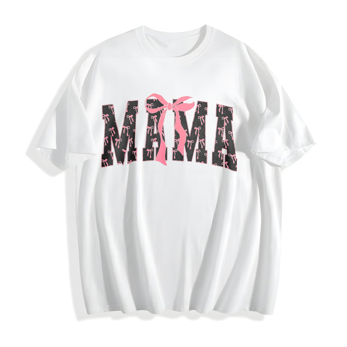 Coquette Bows Mama Cotton T-Shirt product image 2