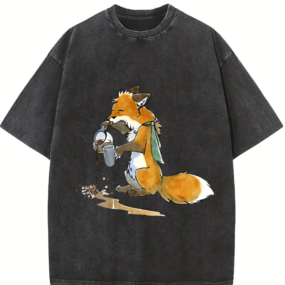 Ladies' Autumn Vintage Washed T-Shirt product image 2