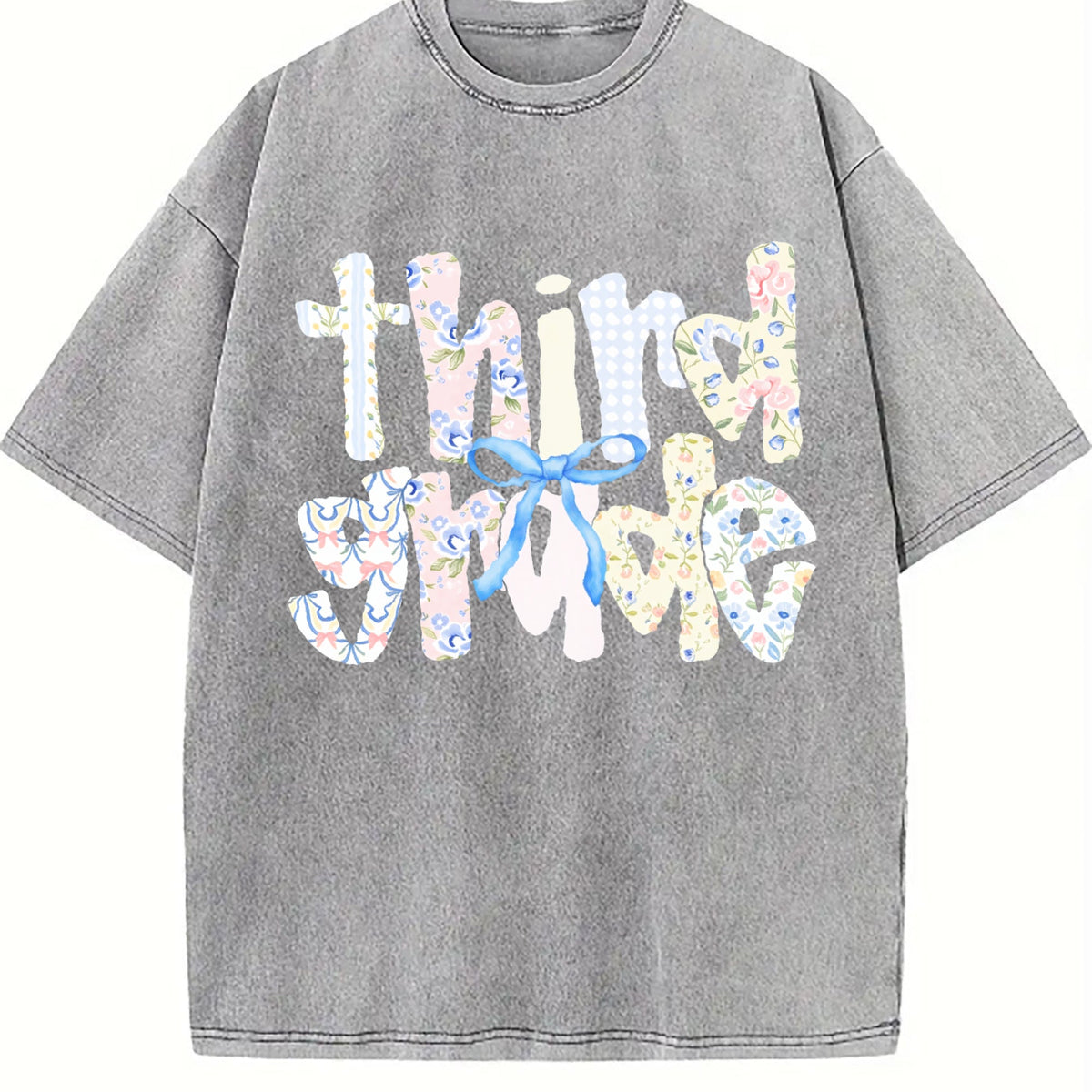 Third Grade Teacher Vintage Washed T-Shirt product image 4