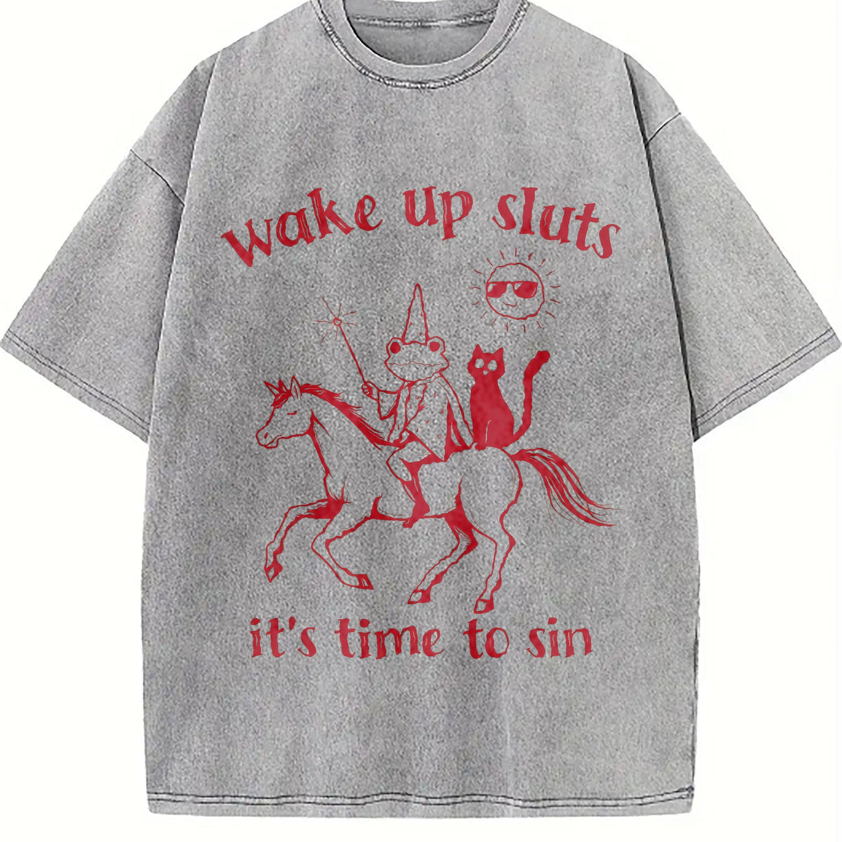 Wake Up Baddies It's Time To Misbehave - Boxy Vintage product image 5