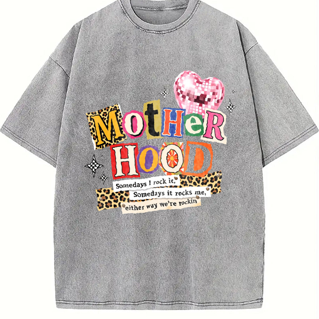 Wash Mothers Day Mom Vintage Washed T-Shirt product image 4