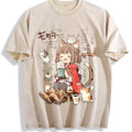 Summer A Cat Ear Vintage Washed T-Shirt product image 1