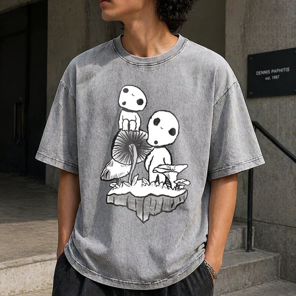 Spirited Away Studio Ghibli Vintage Washed T-Shirt product image 5