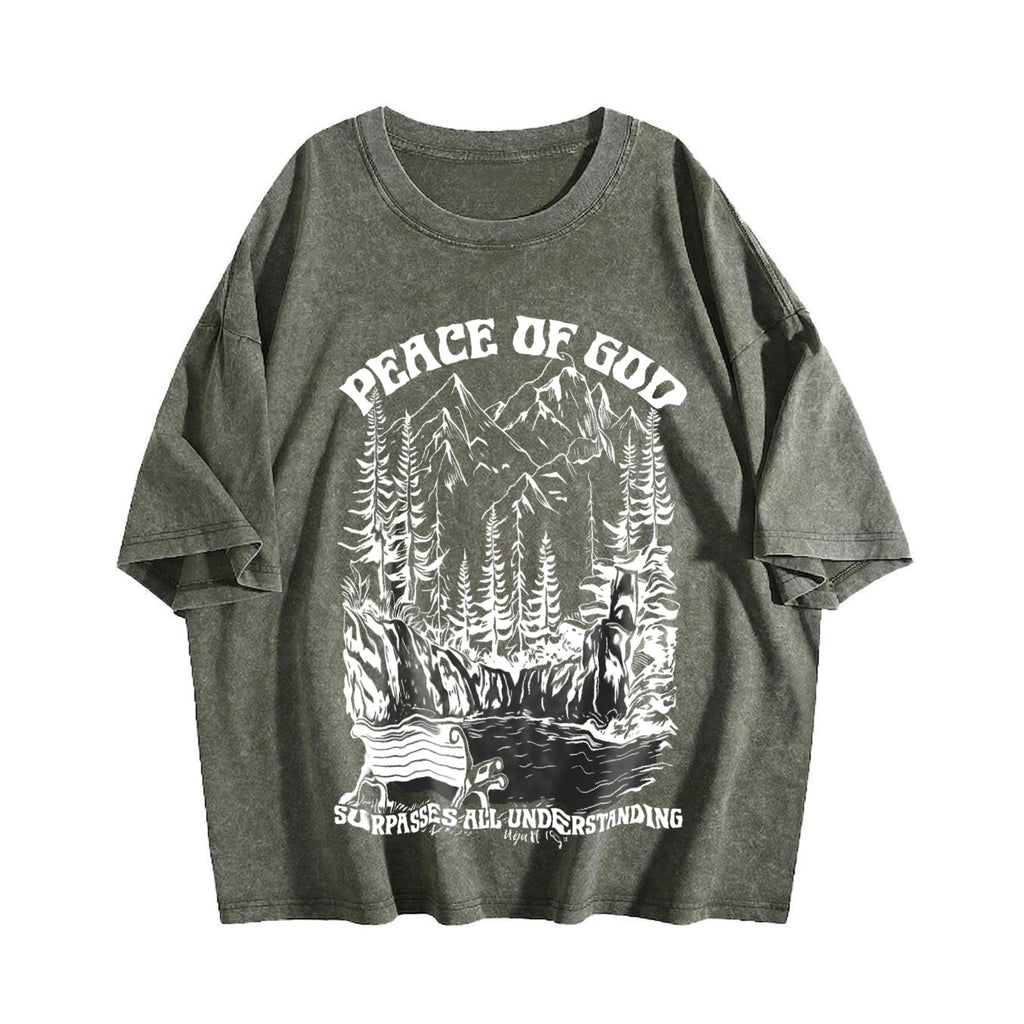 In The Bible Verse 'peace Of God' With A Landscape Vintage product image 4