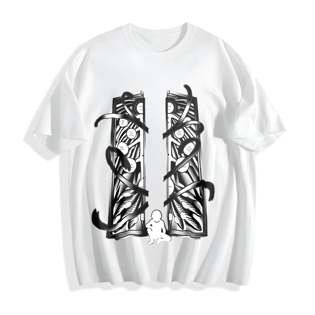 Gatekeeper - Fullmetal Alchemist Anime Manga Cotton T-Shirt product image 2