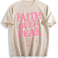 Summer Faith Over Fear Bible - Black Pink Letters Vintage product image 1