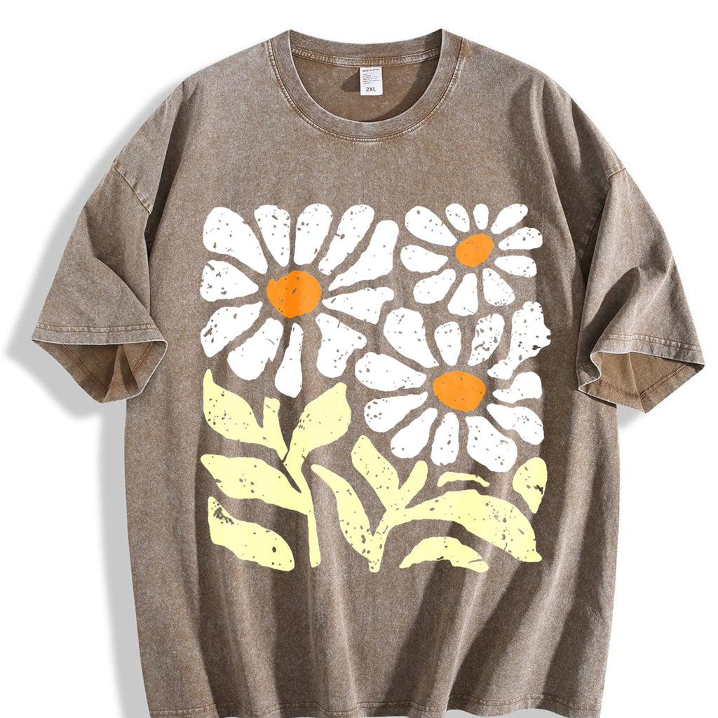 Wash - Floral Vintage Washed T-Shirt product image 3