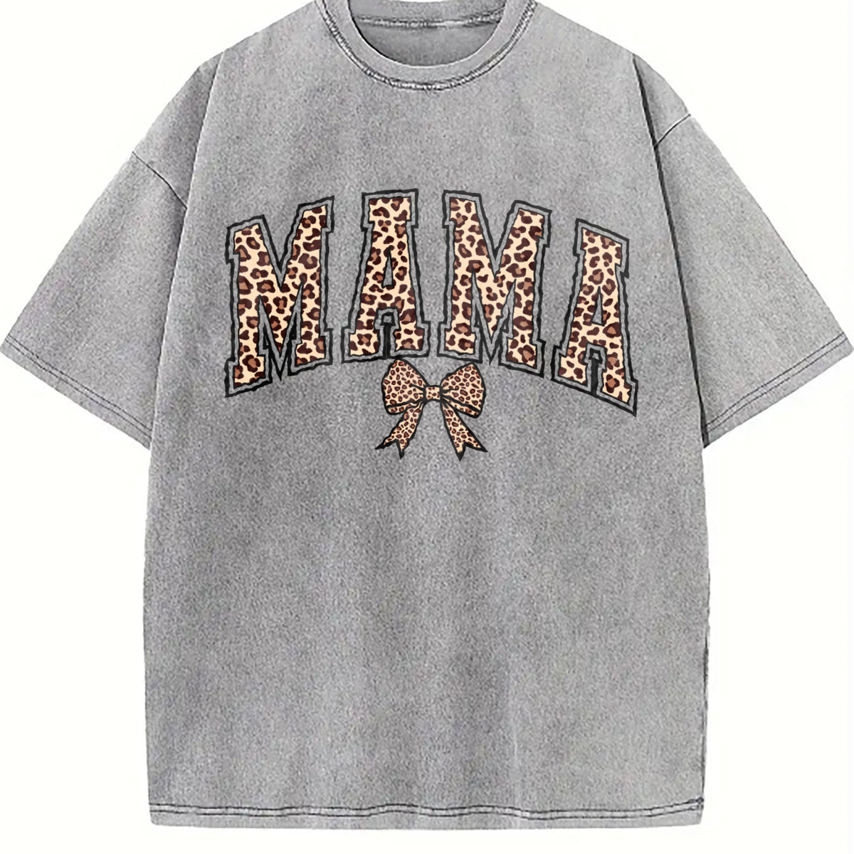 Leopard Mama Vintage Washed T-Shirt product image 4