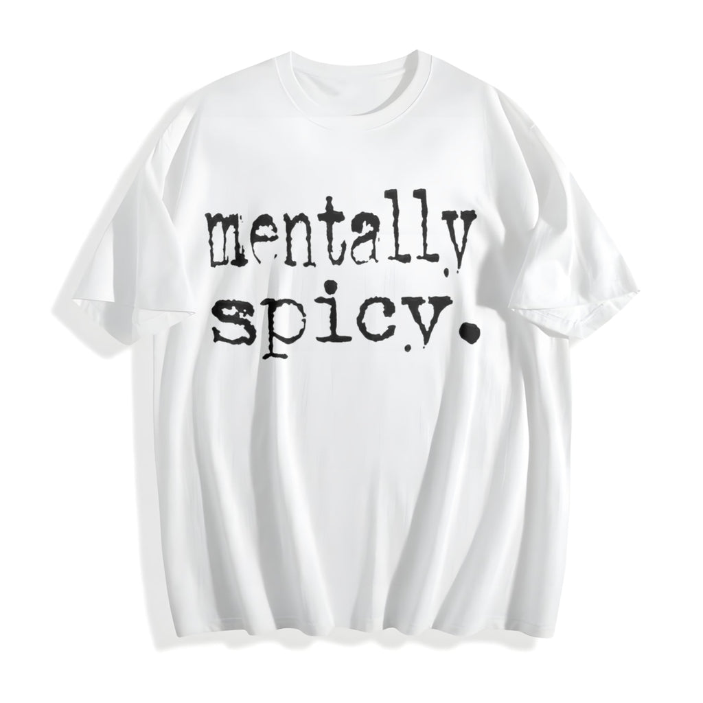 Mentally Spicy Cotton T-Shirt product image 2