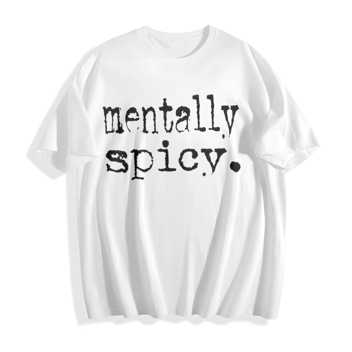 Mentally Spicy Cotton T-Shirt product image 2