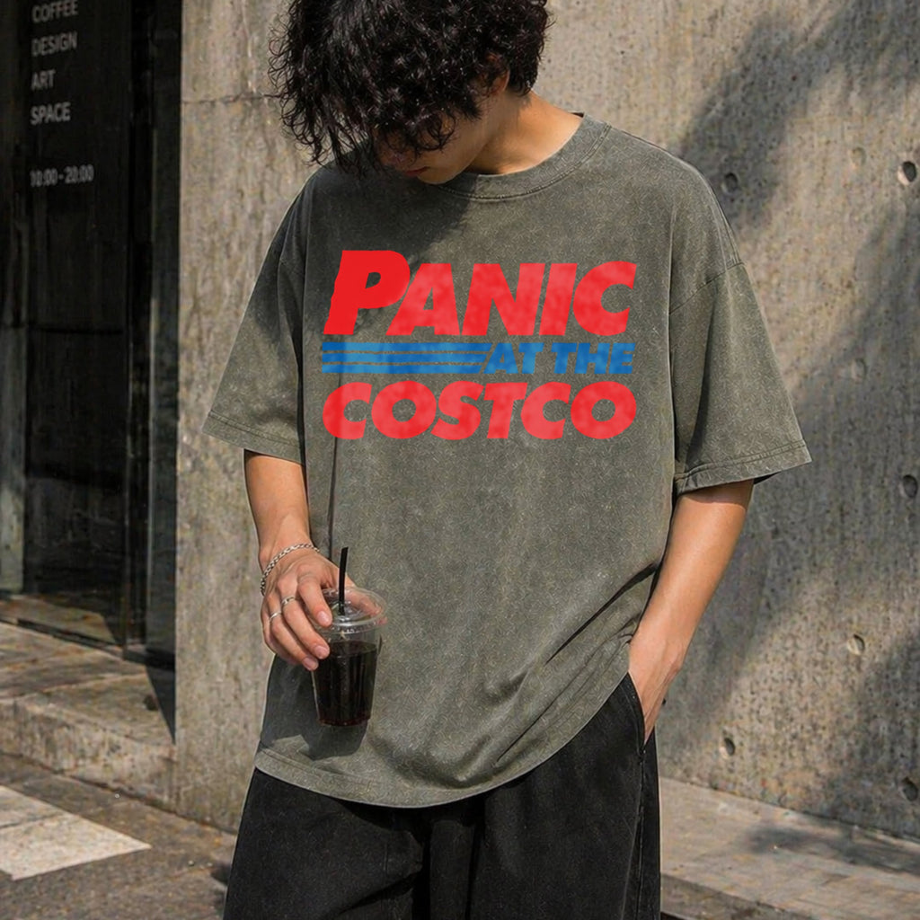 Panic At The Costco Vintage Washed T-Shirt product image 4