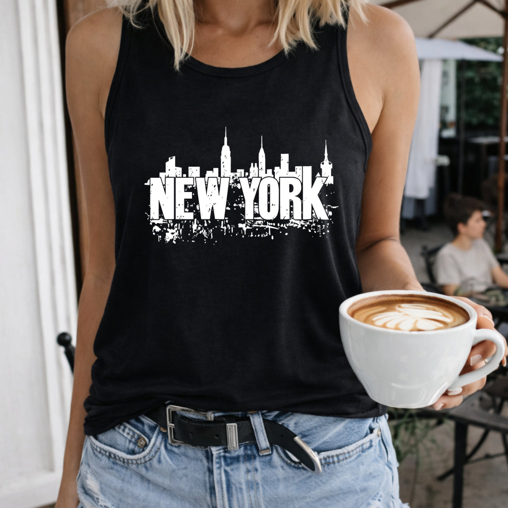 New York Skyline Women's Tank Top