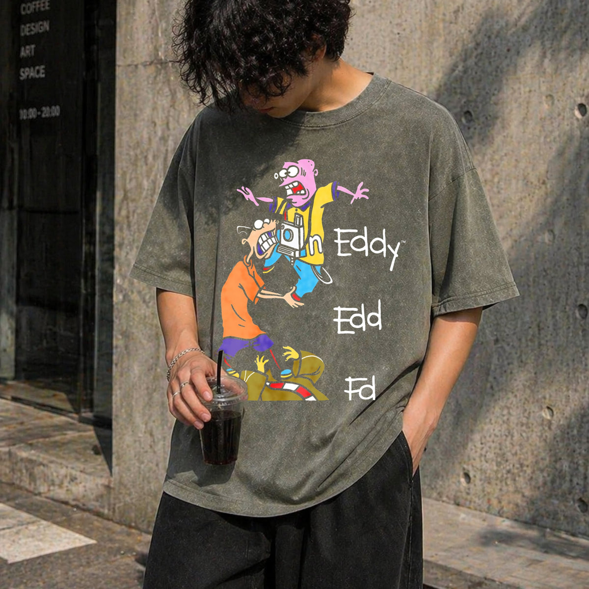Edd N Eddy Stack Vintage Washed T-Shirt product image 4