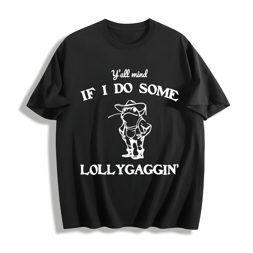 Lollygaggin Cotton T-Shirt product image 1