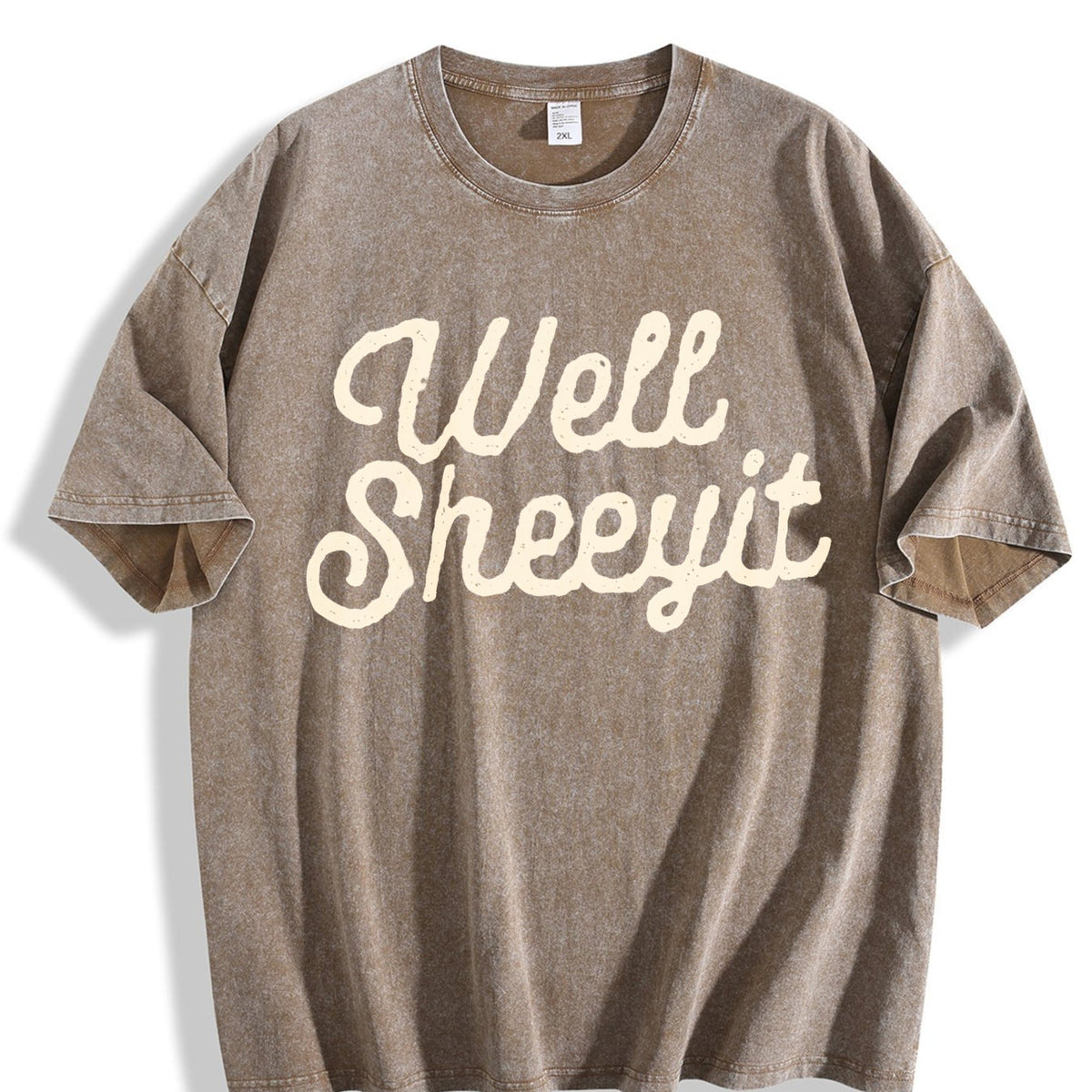 Well Sheeyit Vintage Washed T-Shirt product image 3
