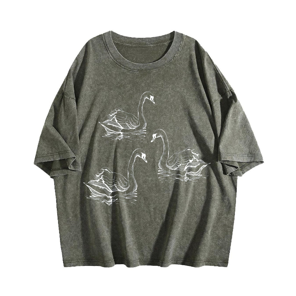 Swan 90s Vintage Washed T-Shirt product image 4