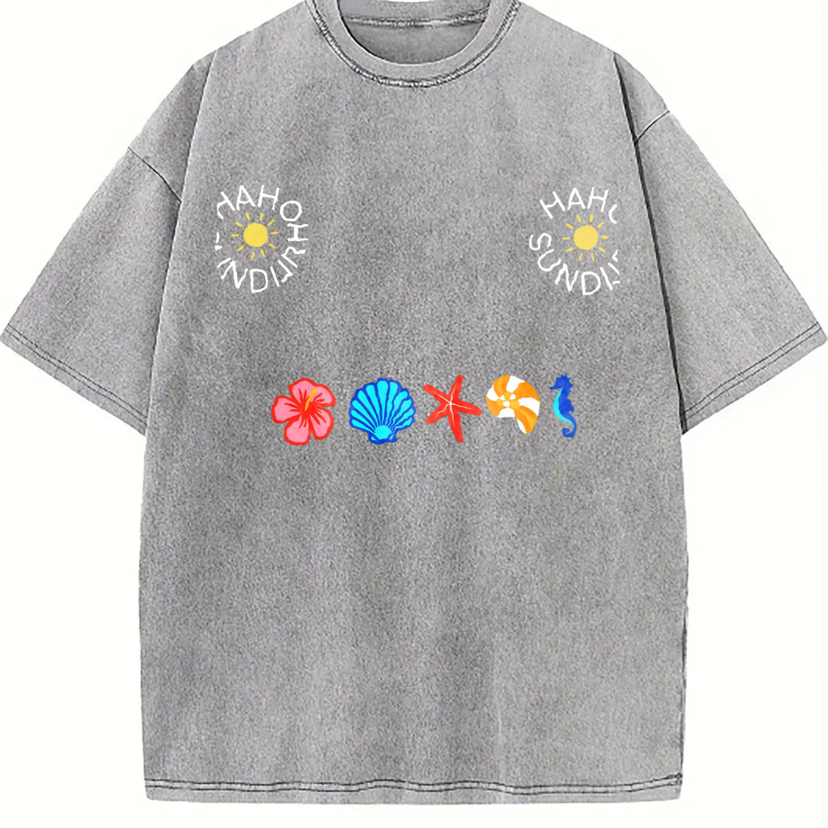 Coastal Icons Vintage Washed T-Shirt product image 5
