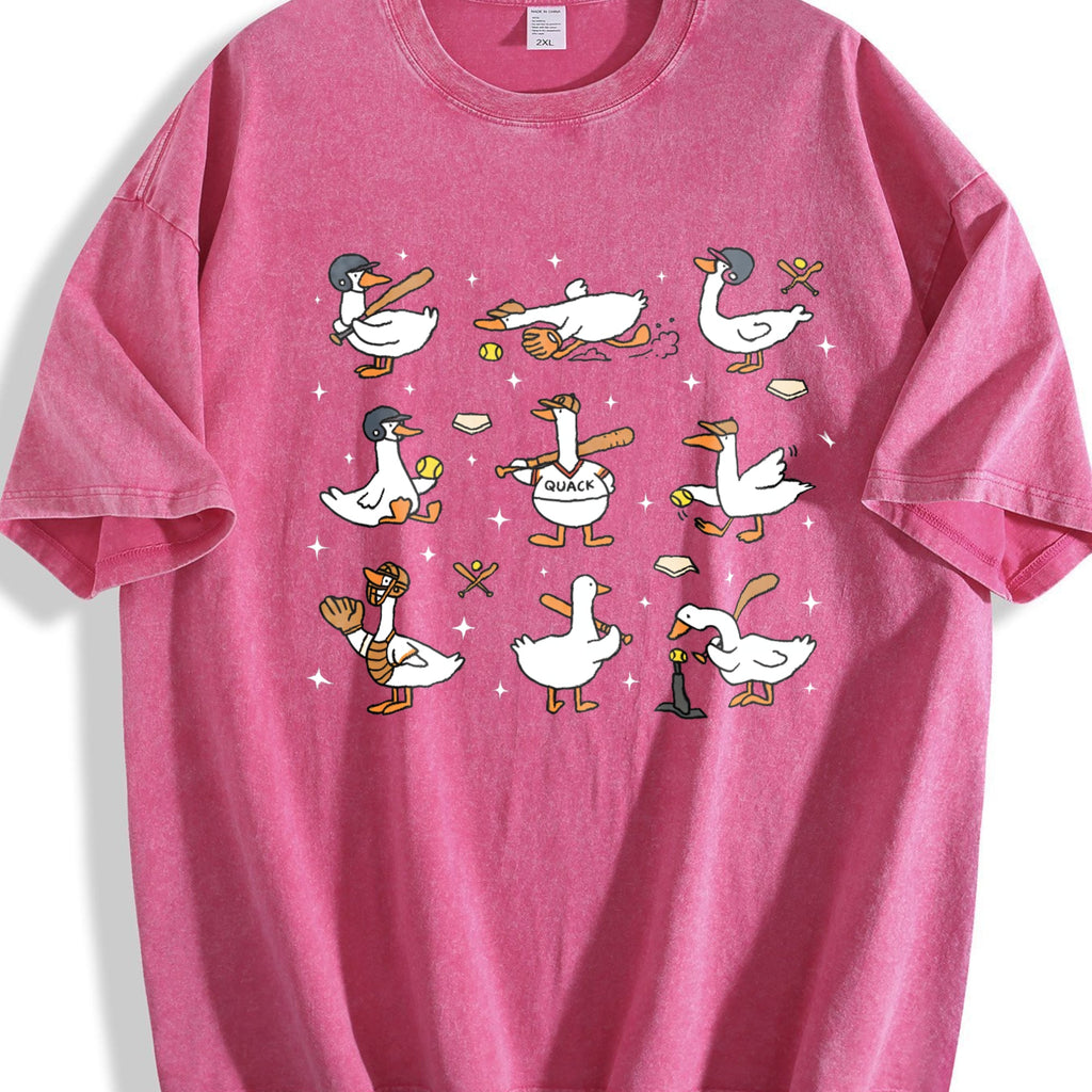 Silly Goose Softball Vintage Washed T-Shirt product image 5
