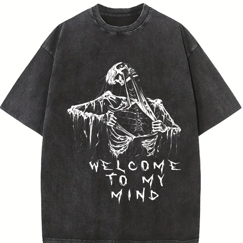 Pure - Skull Vintage Washed T-Shirt product image 2