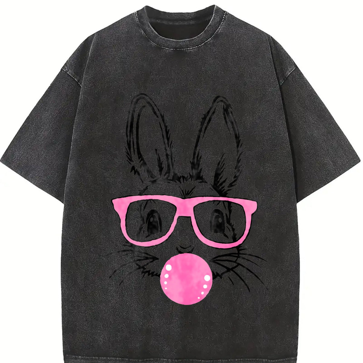 Rabbit with Pink Glasses and Bubblegum Vintage Washed product image 2