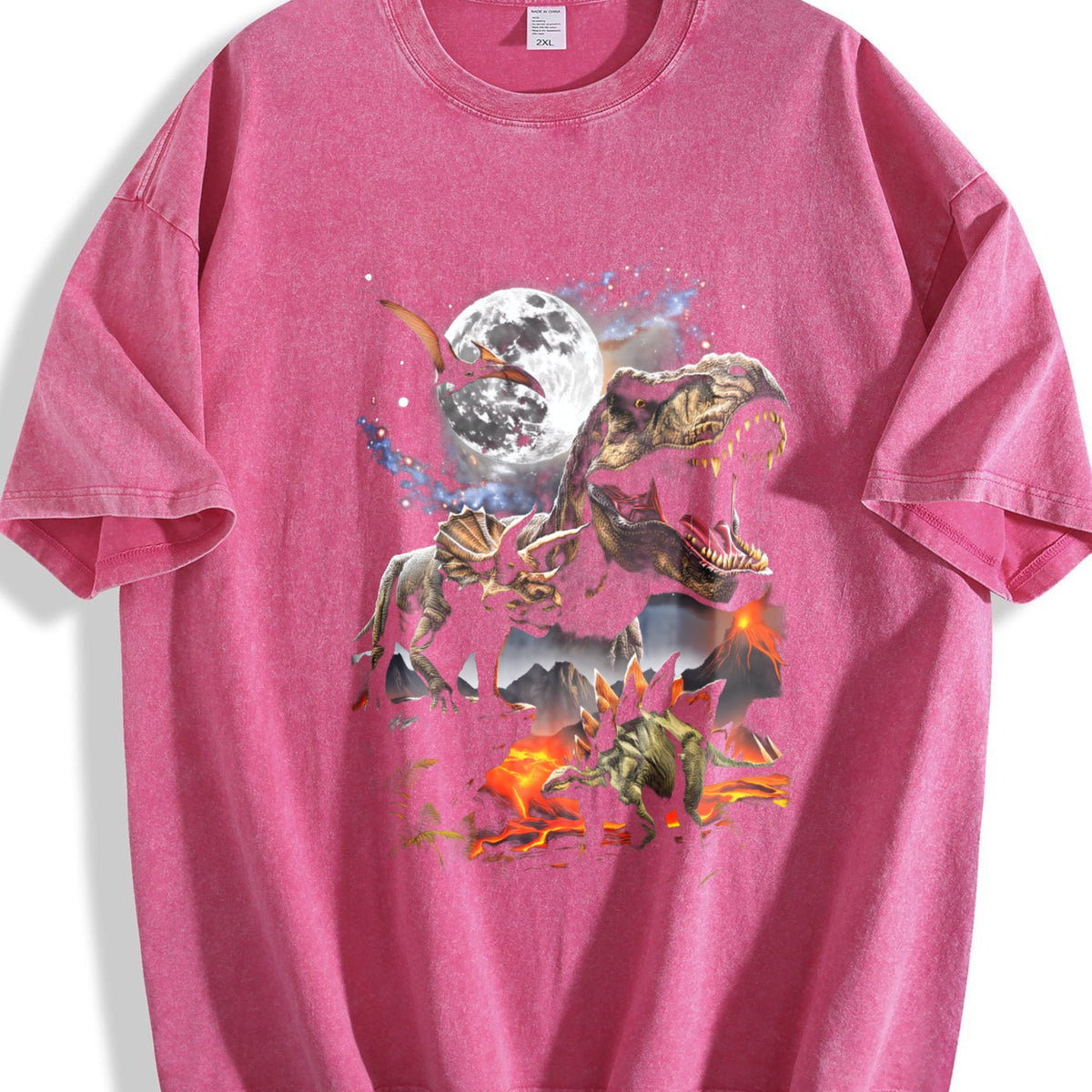 Dinosaur Vintage Washed T-Shirt product image 7