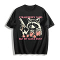 Funny Cute Raccoon With Strawberry Jams And Pewpew product image 1