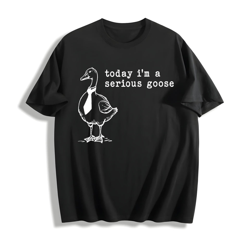 Serious Goose Cotton T-Shirt product image 1