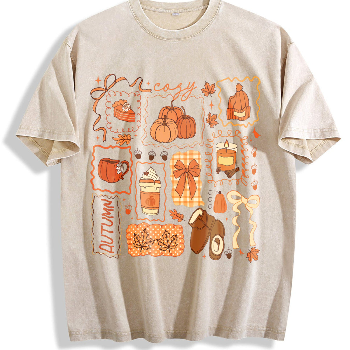 Cozy Season Vintage Washed T-Shirt product image 1