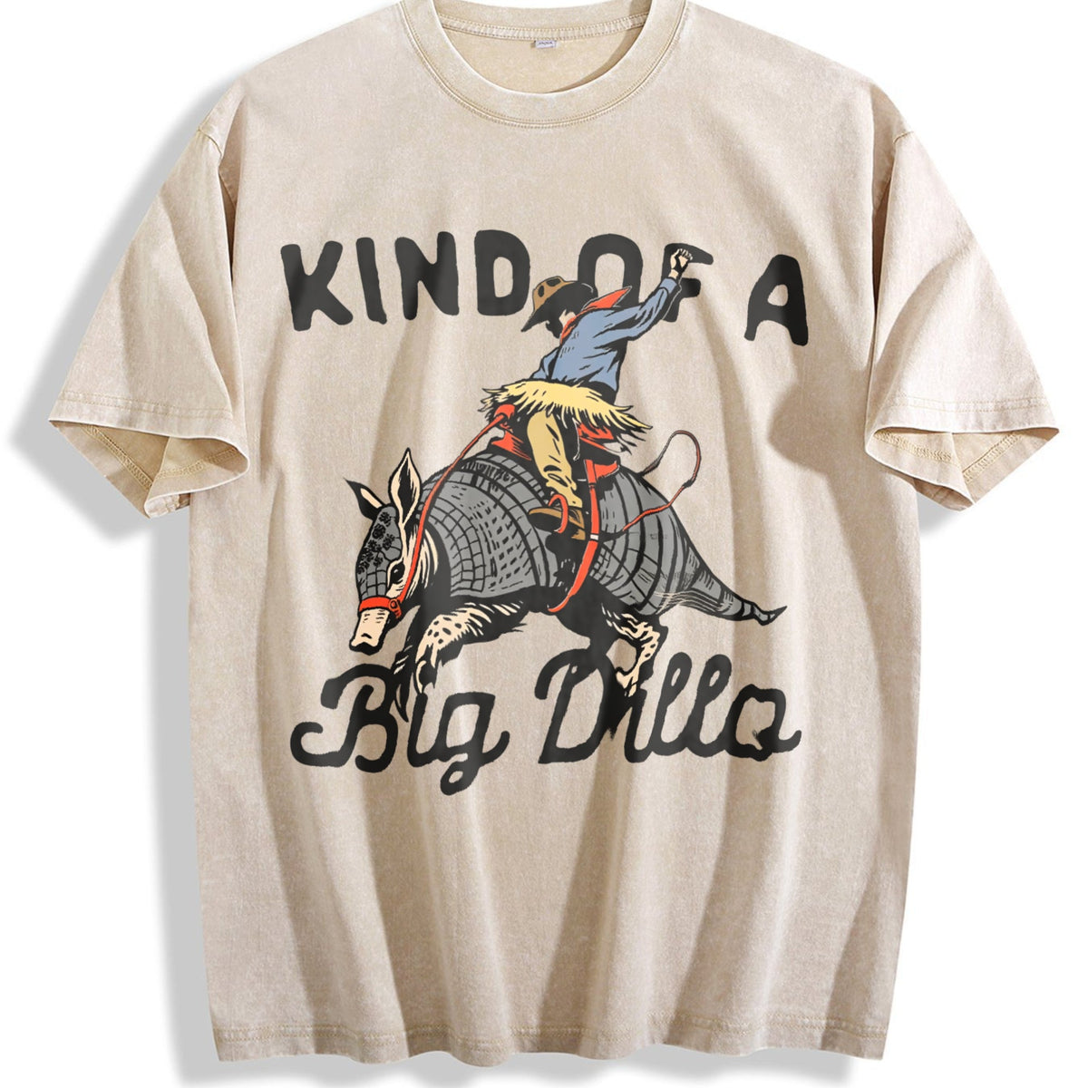 Armadillo Cowboy Kind Of A Big Dillo Funny Western Vintage product image 1