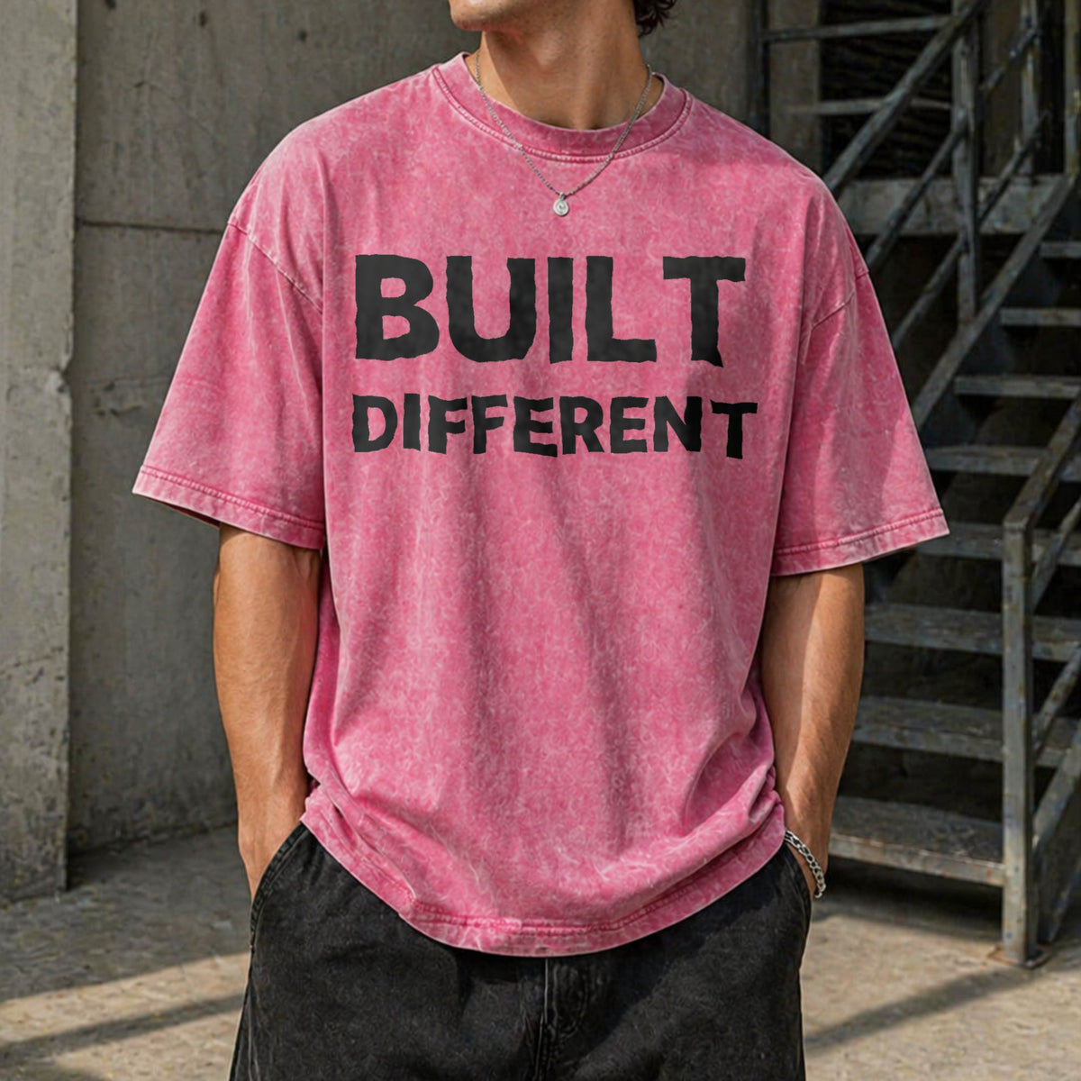 Built Different Vintage Washed T-Shirt product image 7