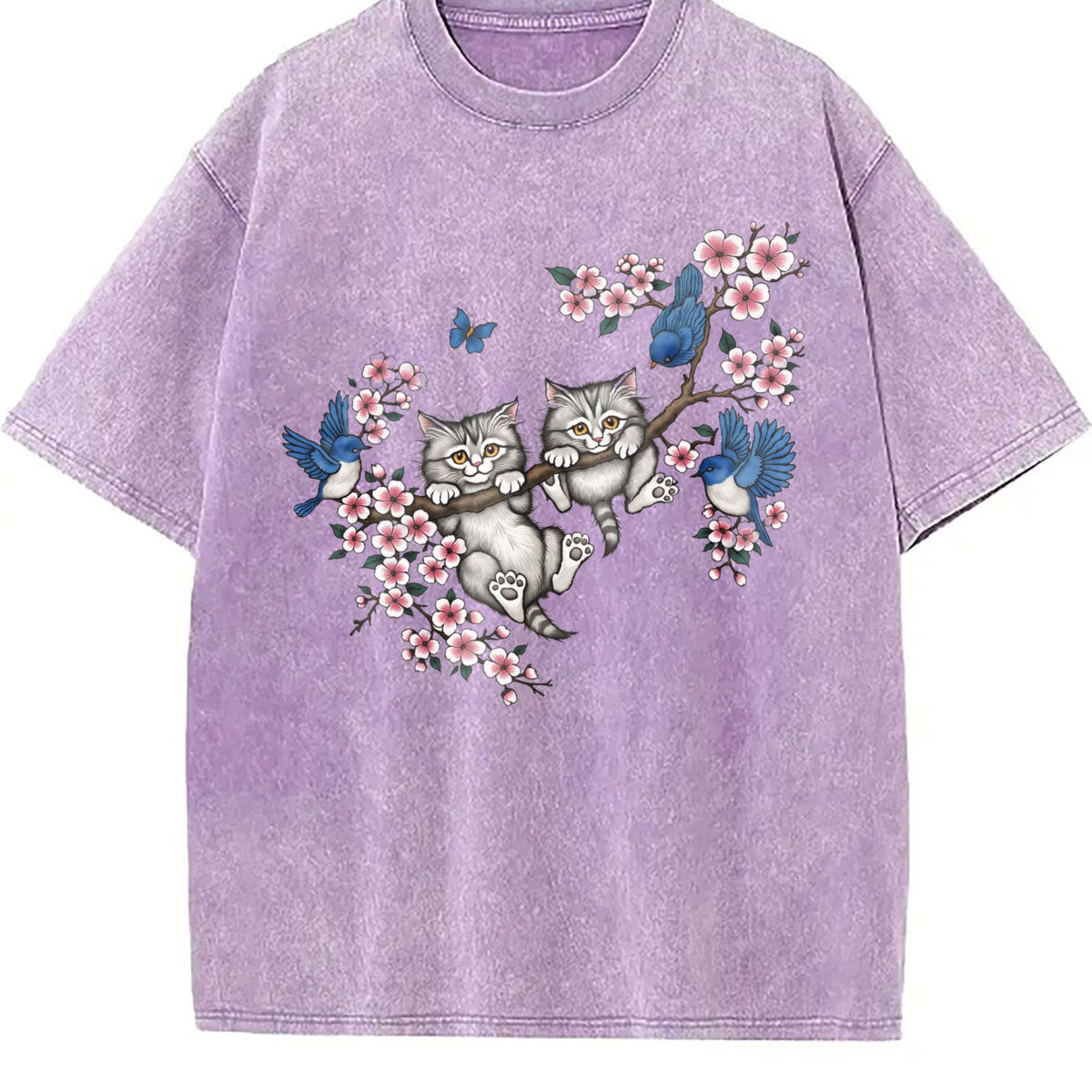 Kitten Vintage Washed T-Shirt product image 6