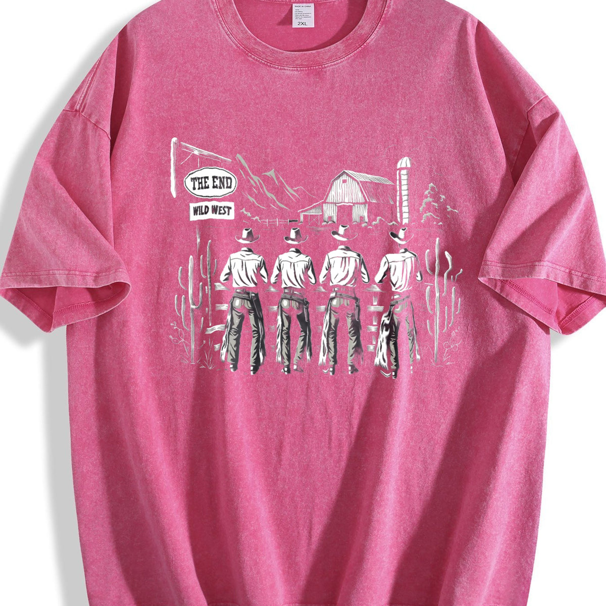Western Cowboys Vintage Washed T-Shirt product image 7