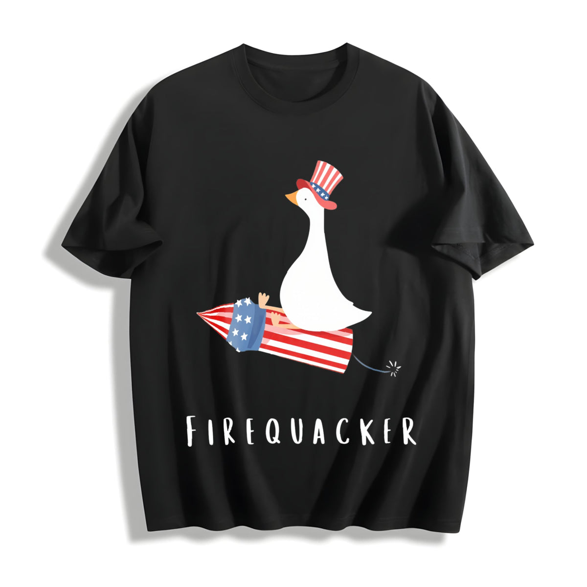 Funny Fourth Of July Cotton T-Shirt product image 1
