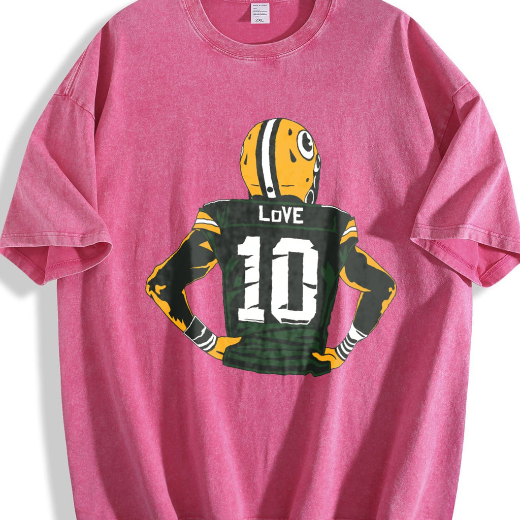 Mvp Touch Down - Green Bay Christmas Vintage Washed T-Shirt product image 5