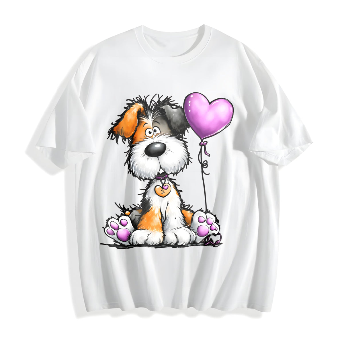 Cute Pet Animal Series Summer - Cartoon Puppy With Heart product image 2
