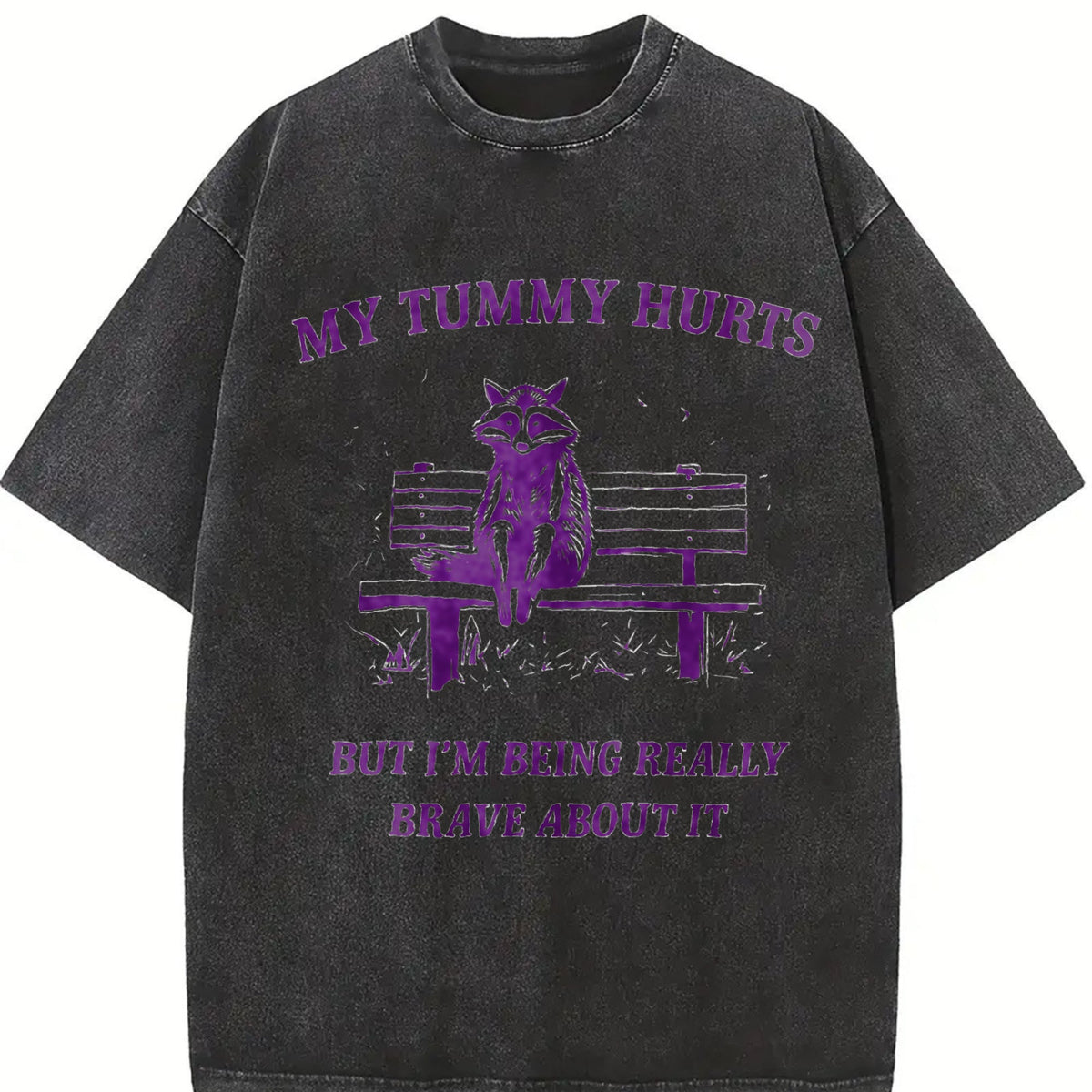 My Tummy Hurts Vintage Washed T-Shirt product image 2