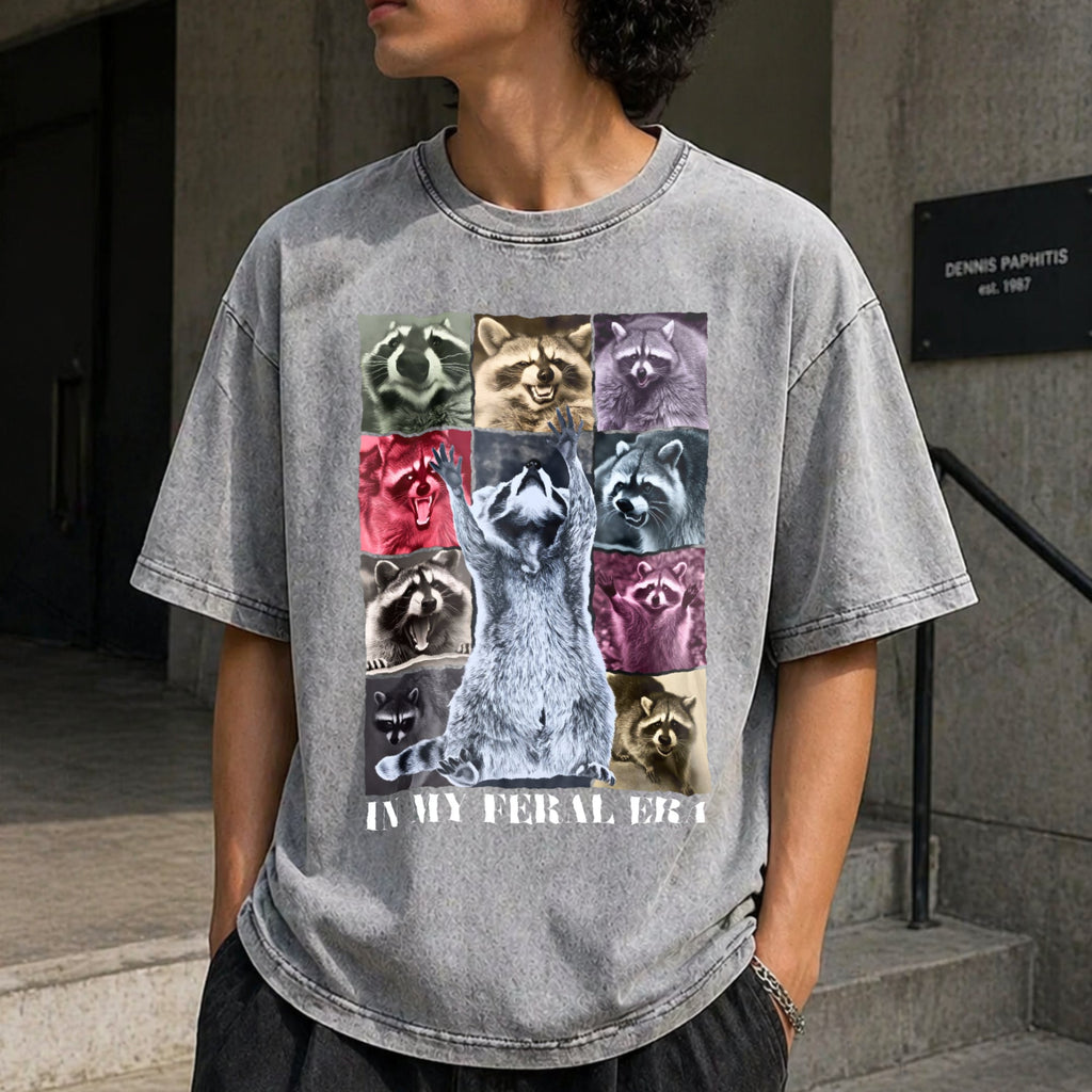 In My Feral Era Funny Raccoon Animal Meme Racoons Team product image 5