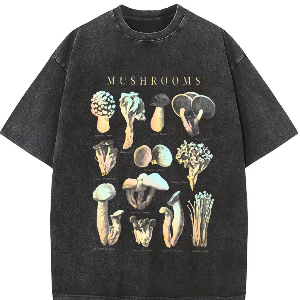 Classic Mushroom Vintage Washed T-Shirt product image 2