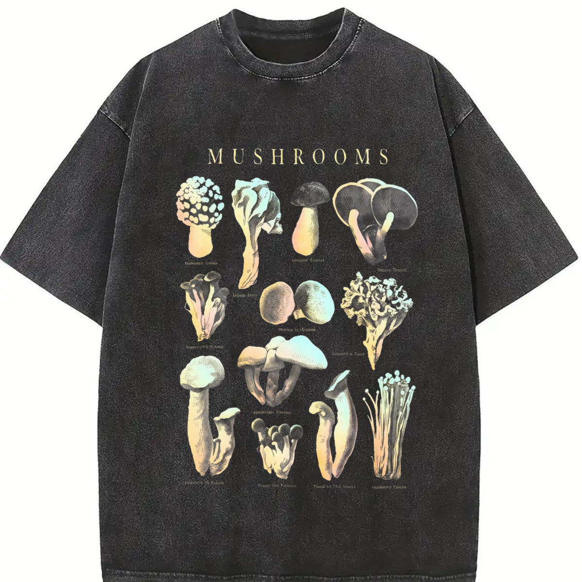 Classic Mushroom Vintage Washed T-Shirt product image 2