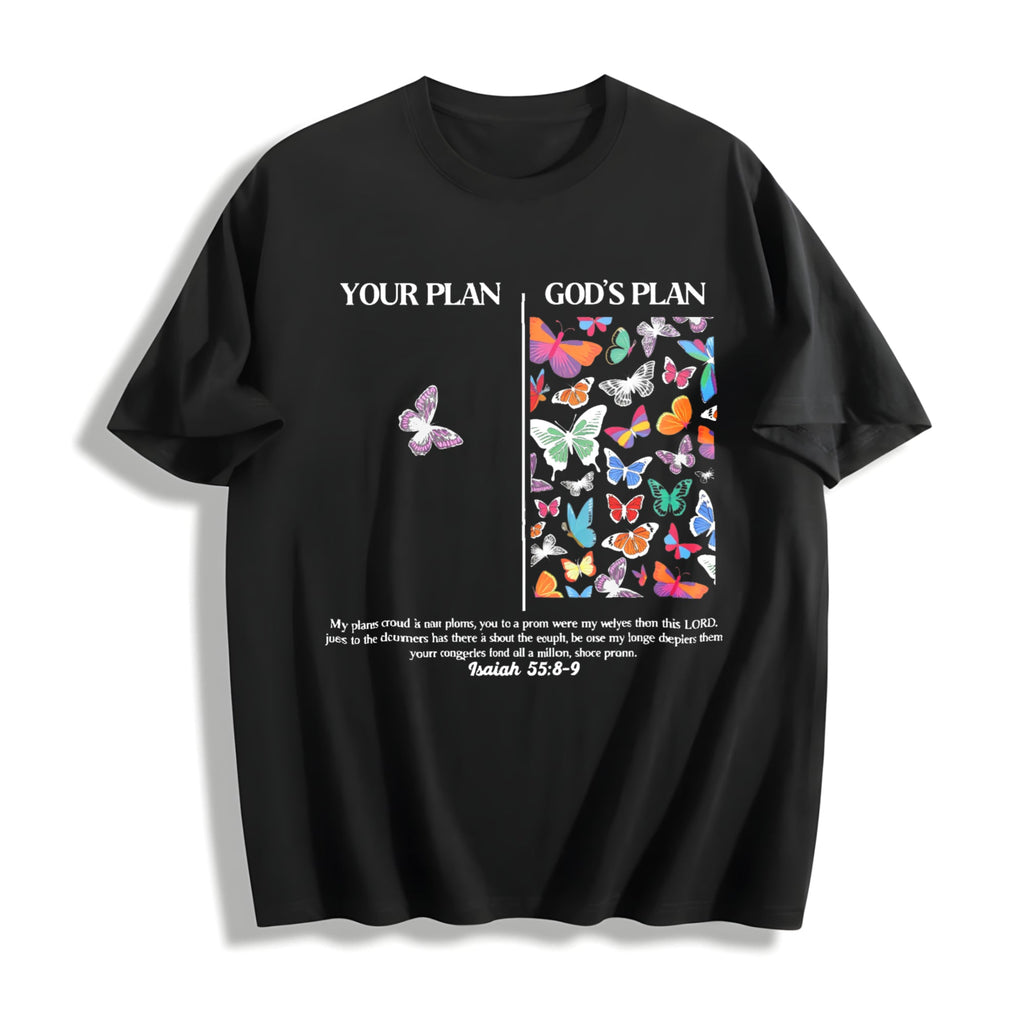 Jesus Butterflies God's Plan Wash S 5xl For Batik Super product image 1