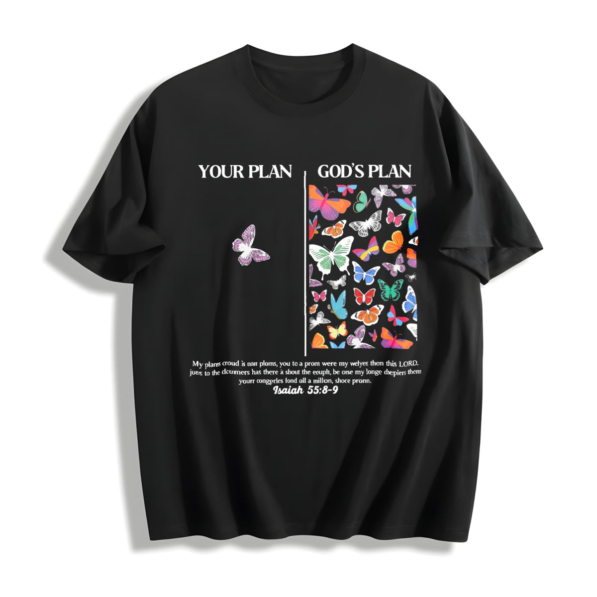 Jesus Butterflies God's Plan Wash S 5xl For Batik Super product image 1