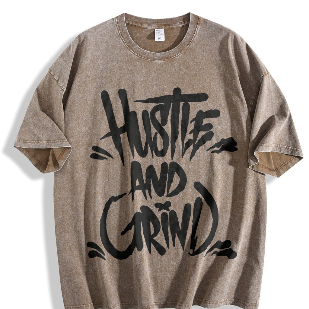 Hustle and Grind Vintage Washed T-Shirt product image 3