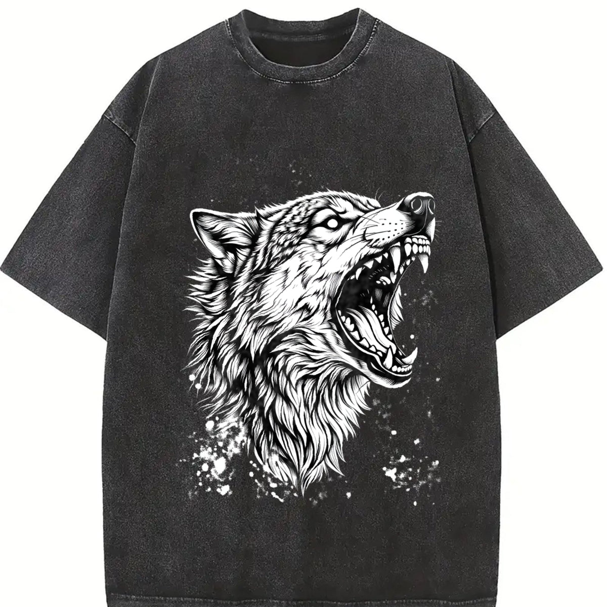 Wolf 90s Vintage Washed T-Shirt product image 2
