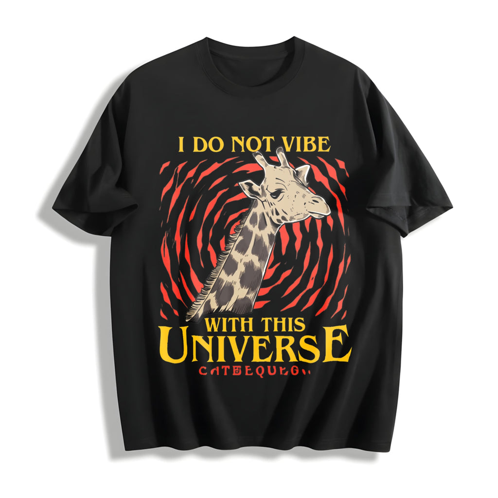 I Do Not Vibe With This Universe Cotton T-Shirt product image 1