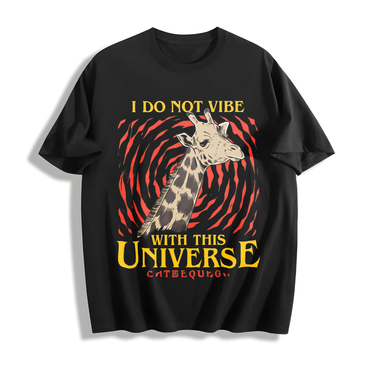 I Do Not Vibe With This Universe Cotton T-Shirt product image 1