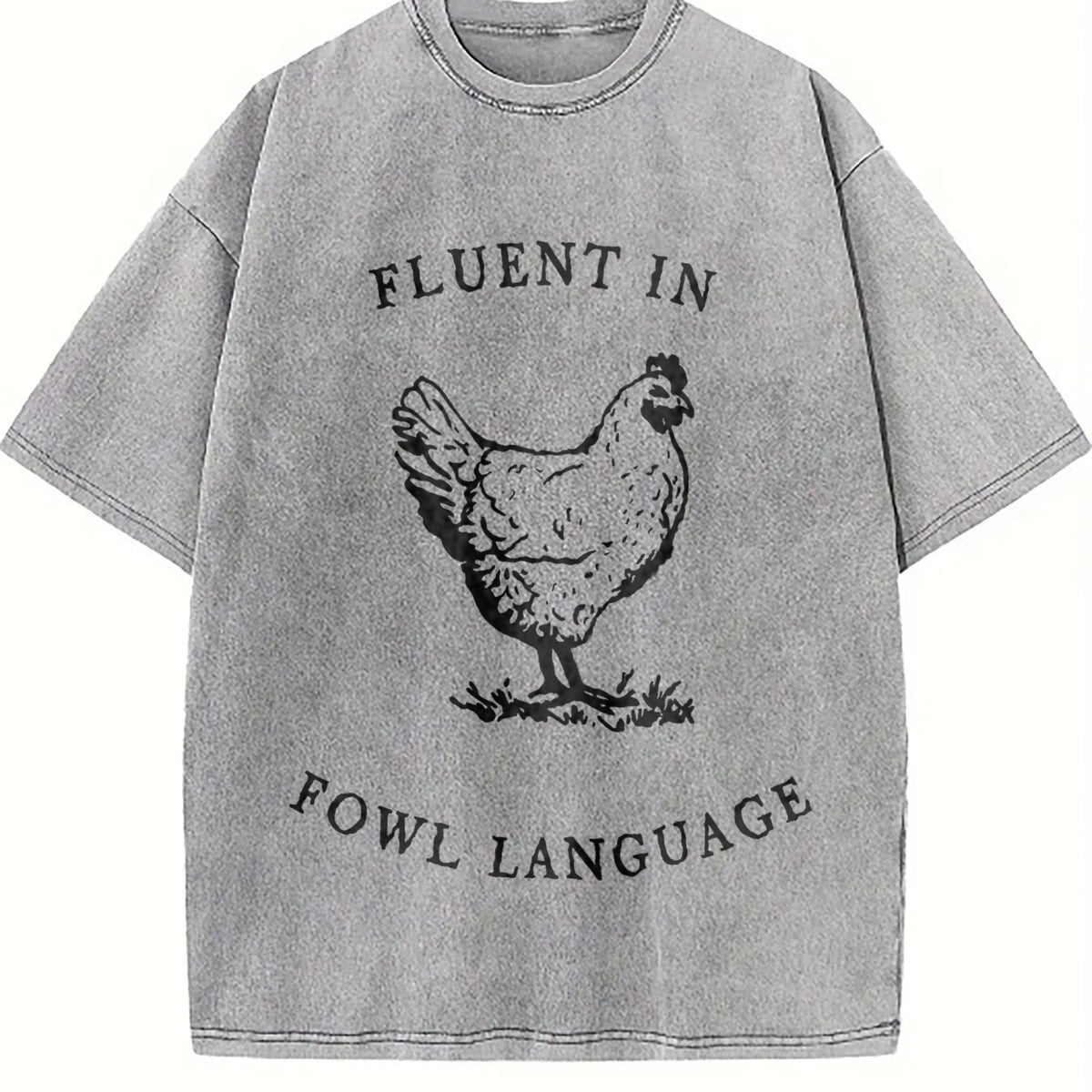 Chicken Vintage Washed T-Shirt product image 5