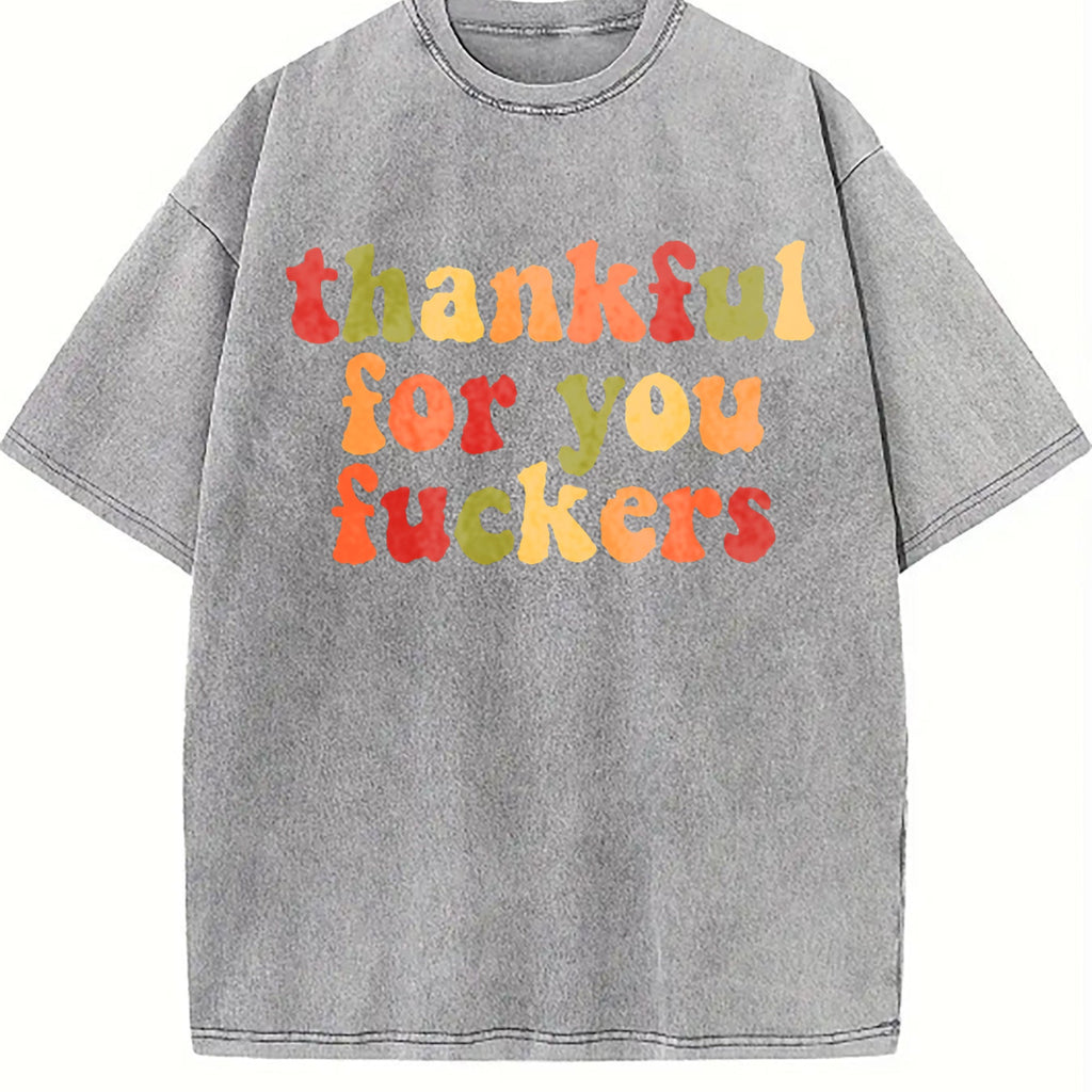Thankful For You Fuckers Vintage Washed T-Shirt product image 4