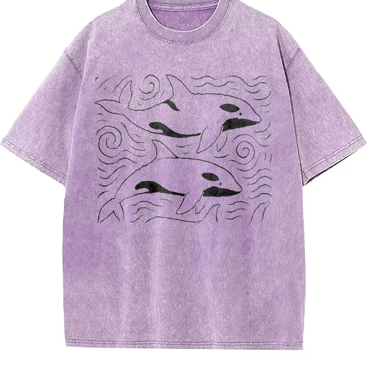 Orcas Ocean 90s Vintage Washed T-Shirt product image 6