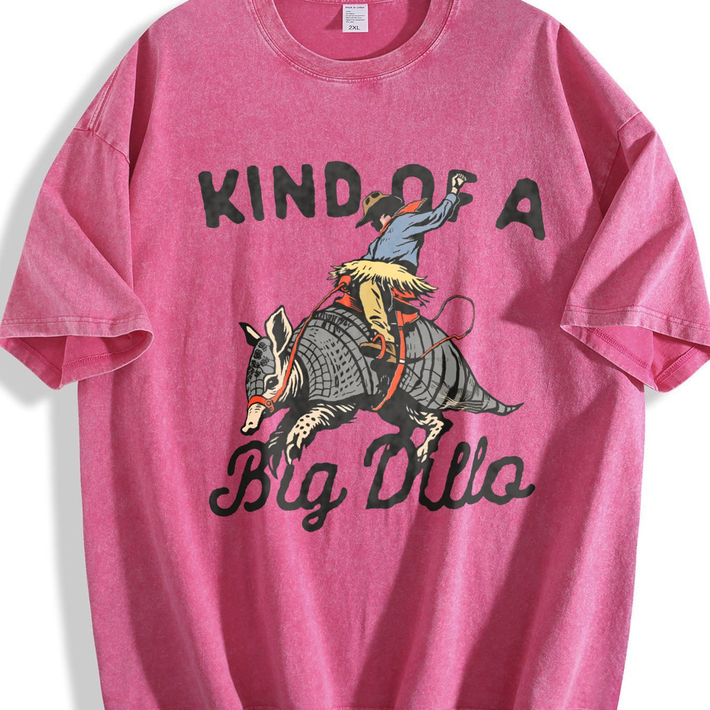 Armadillo Cowboy Kind Of A Big Dillo Funny Western Vintage product image 5