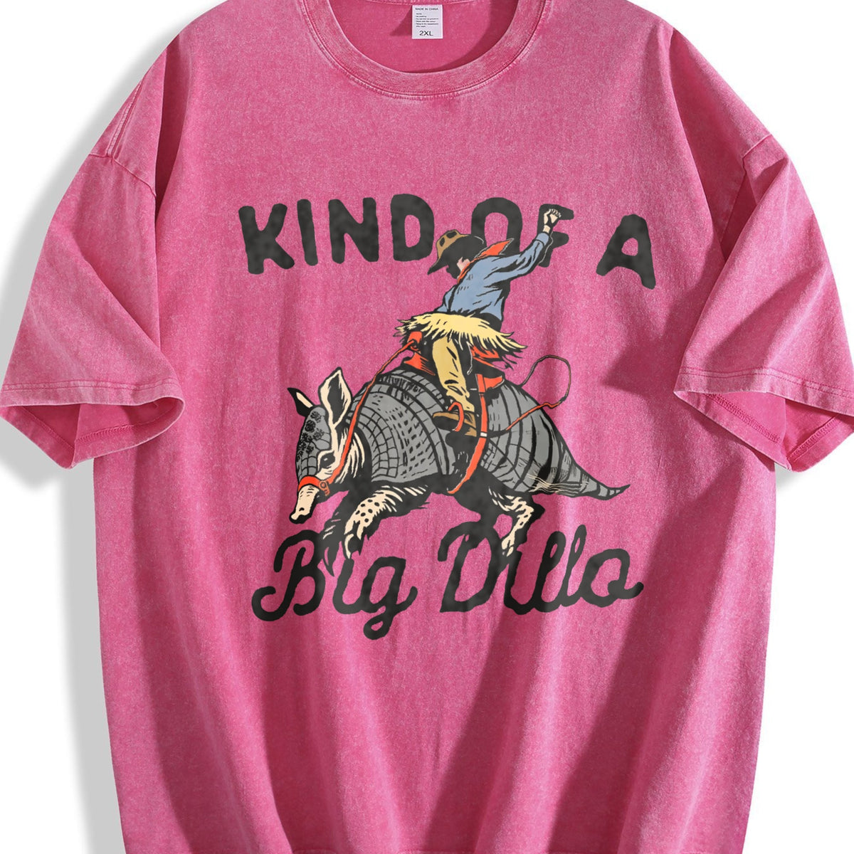 Armadillo Cowboy Kind Of A Big Dillo Funny Western Vintage product image 5